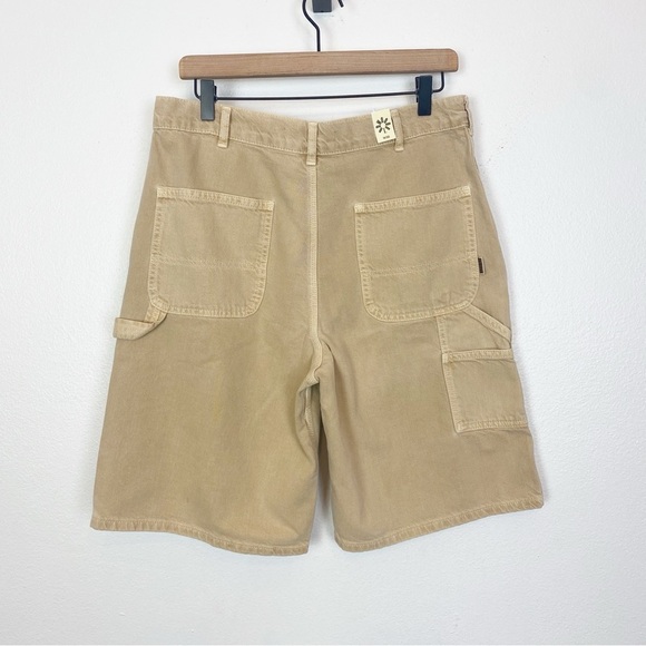 Woodbird WBDizzon Carpenter Shorts in Sand - Picture 3 of 6